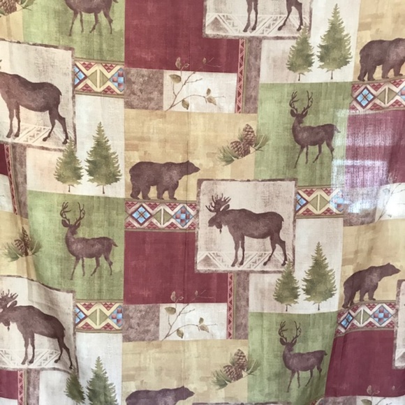 Bacova Bath Mountain Lodge Fabric Shower Curtain Poshmark